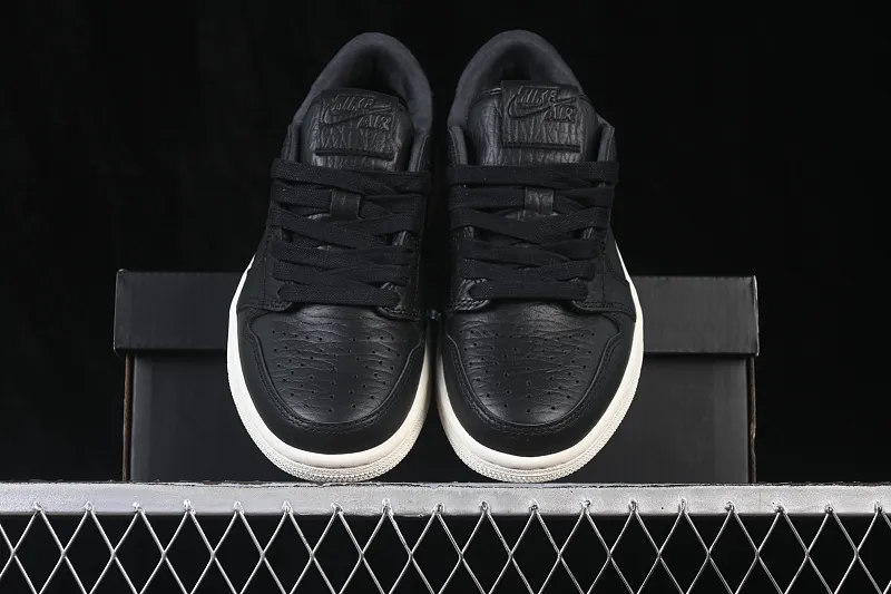 All categories Air Jordan Jordan series basketball shoes Air Jordan 1 Low Air Jordan 1 Low "Black Sail" AJ1 Joe 1 solid color low-top retro culture basketball shoes 848775-005